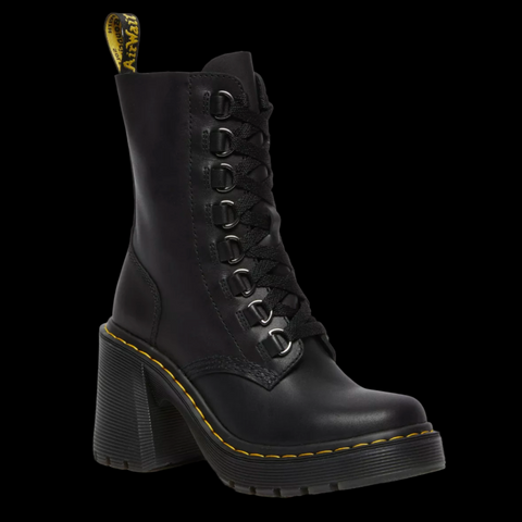 Dr Martens - Black Chesney Heeled Boot