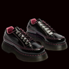 Dr Martens - Buzz 5 Eye Patent Leather Pink Stitch Shoe