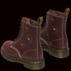 Dr Martens - Flower Embossed Grizzly Brown Leather Boots
