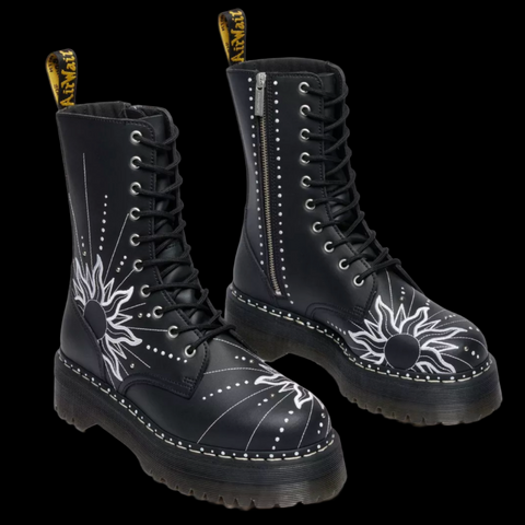 Dr Martens - Solar Flare Jadon Hi Reclaimed Leather Platform Boots