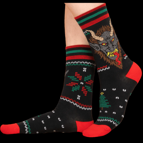 Foot Clothes - Krampus Sweater Crew Socks