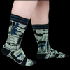 Foot Clothes - Too Cool for Flossing X Ray Crew Socks