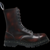 Gripfast - 10 Eyelet Burgundy Rub Off Steel Toe Cap Derby Boot