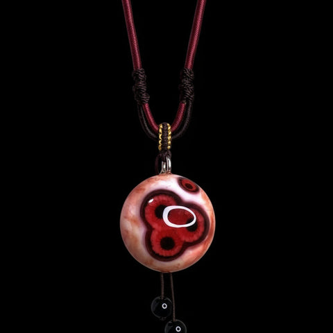 LKbird - Red Multi Pupil Eyeball Pendant