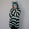 Vampire Freaks - Distressed Striped Sweater