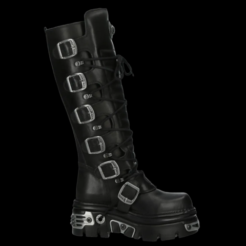 New Rock - Shock 6 Buckle Boot