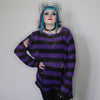 Vampire Freaks - Distressed Striped Sweater