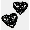 Too Fast - Ouija Cat Hoop Earrings