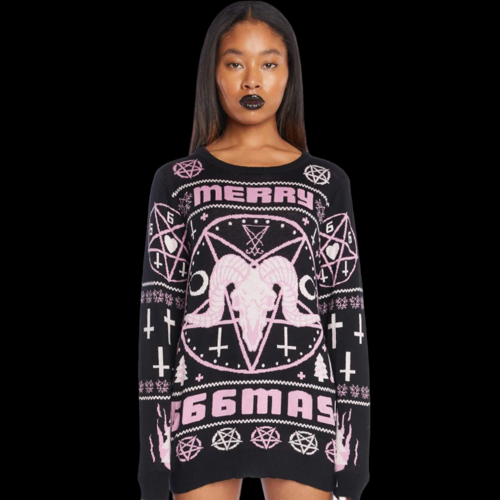 Too Fast - Pink 666mas Christmas Sweater