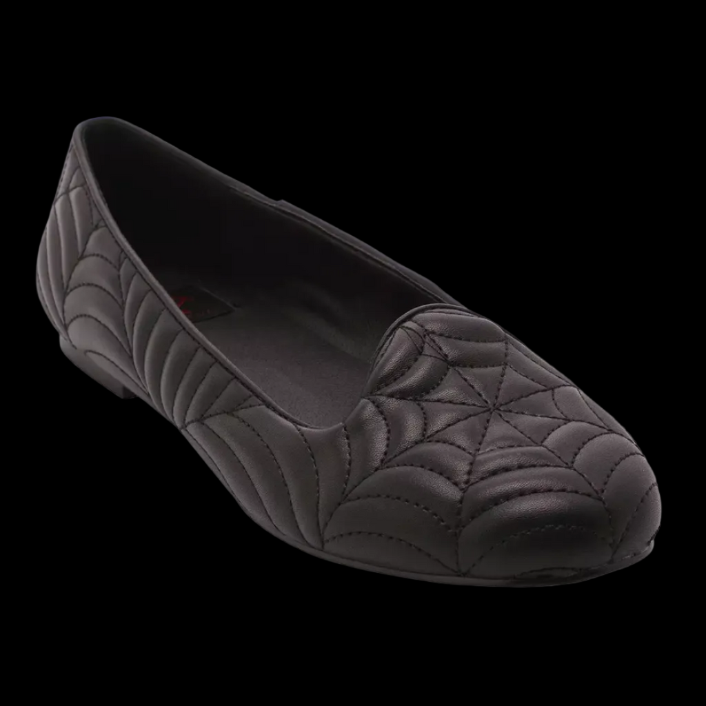 StrangeCvlt- Blackout Lydia Web Flats