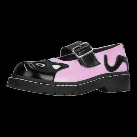 TUK - Pink Kitty Mary Jane Shoe