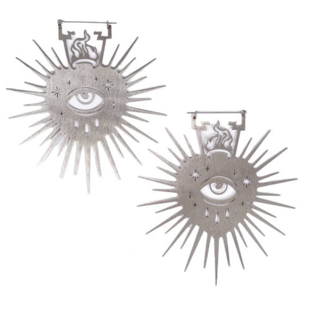 Too Fast - Sacred Heart Earrings