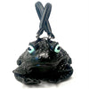 Windy Willow Black Toad Bag - Glow Eyes