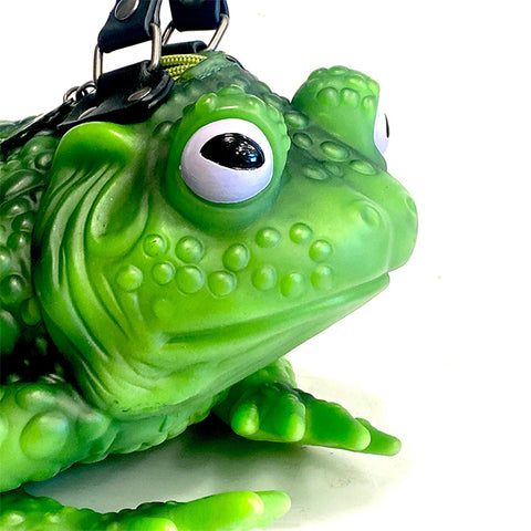 Windy Willow Green Glow in the Dark Toad Bag - Lilac Eyes