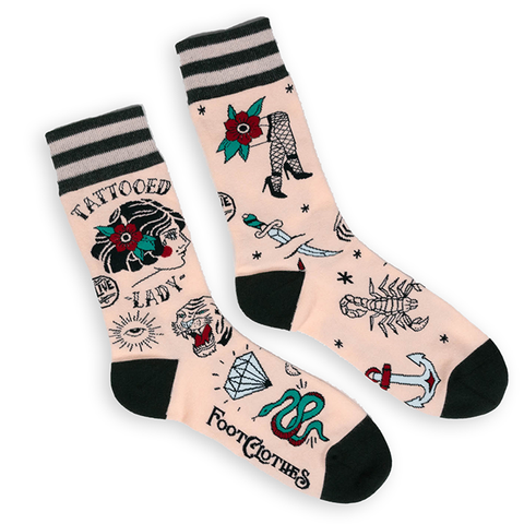 Foot Clothes - Tattooed Lady Socks