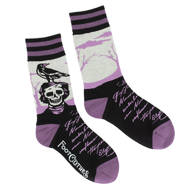 Foot Clothes - The Raven Poe Socks