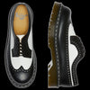Dr Martens - 3989 Bex Smooth B/W Leather Brogue Shoes