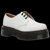 Dr Martens - 1461 White Smooth Leather Platform Shoes