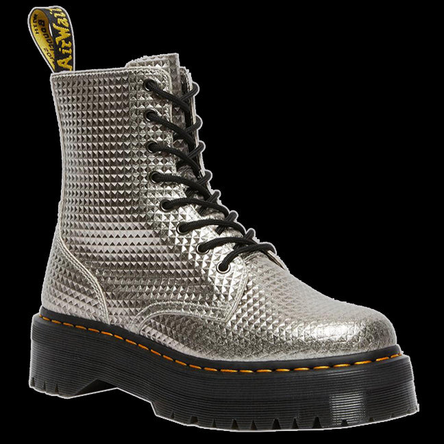 Laag Gedrag gehandicapt Dr Martens - SILVER JADON STUD EMBOSS LEATHER BOOT SKU: 26648040 | Vixens  and Angels