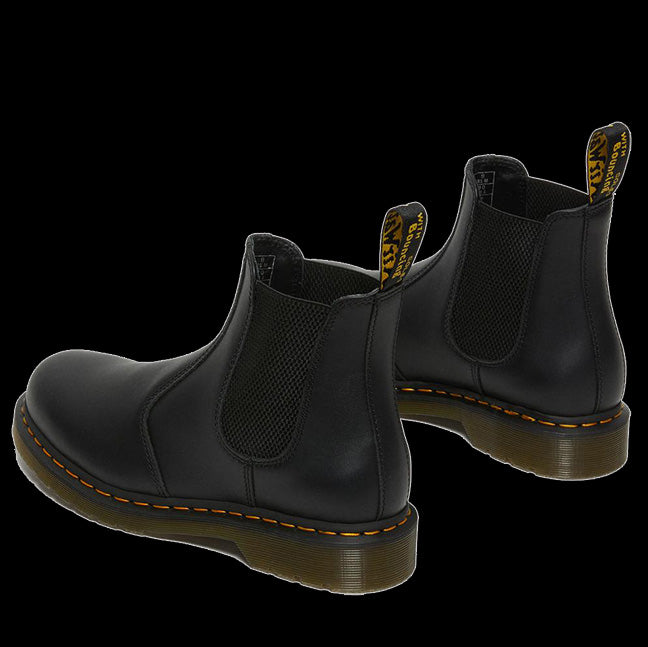 2976 black nappa leather chelsea boots