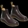 Dr Martens - 2976 Burgundy Smooth Leather Chelsea Boots