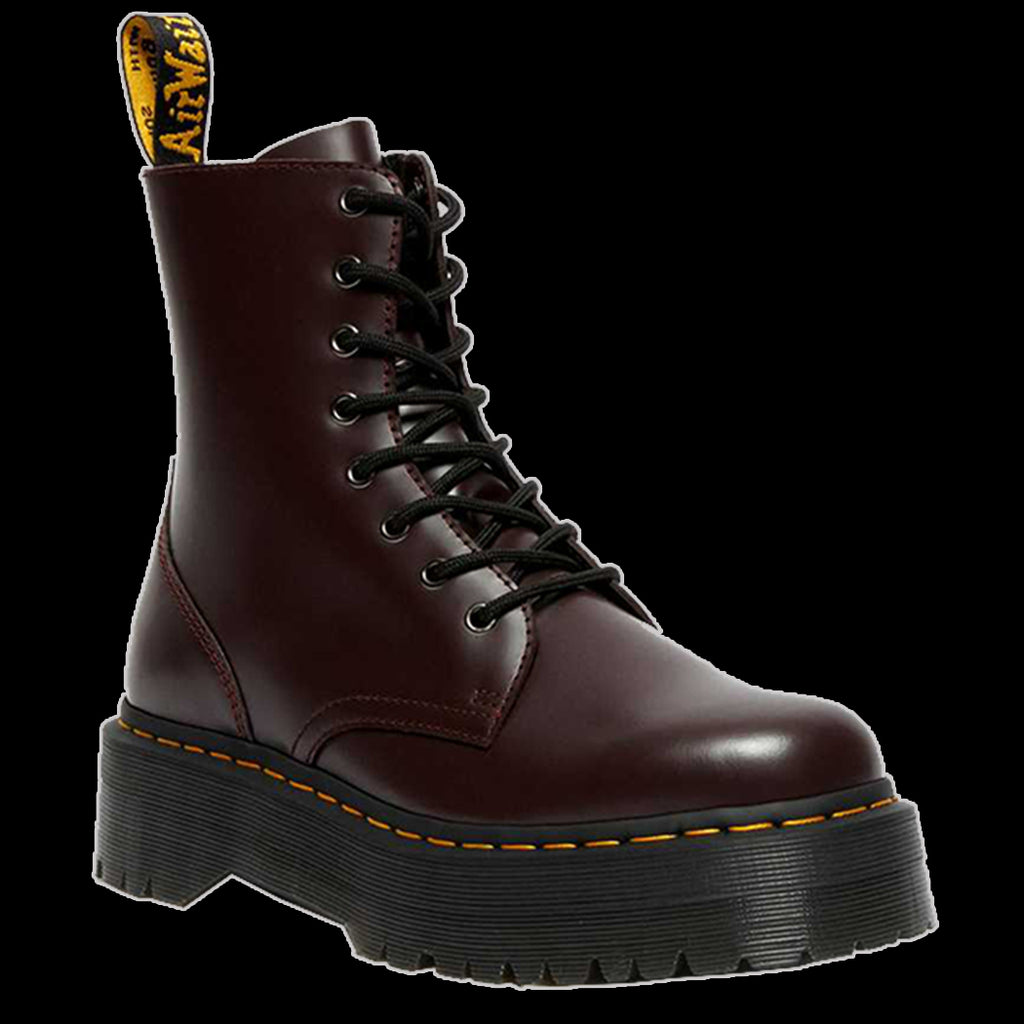 Dr Martens - Burgundy Jadon Smooth Leather Boots