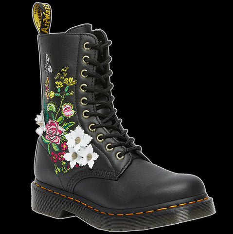 Dr Martens - 1490 Floral Bloom Leather Boots