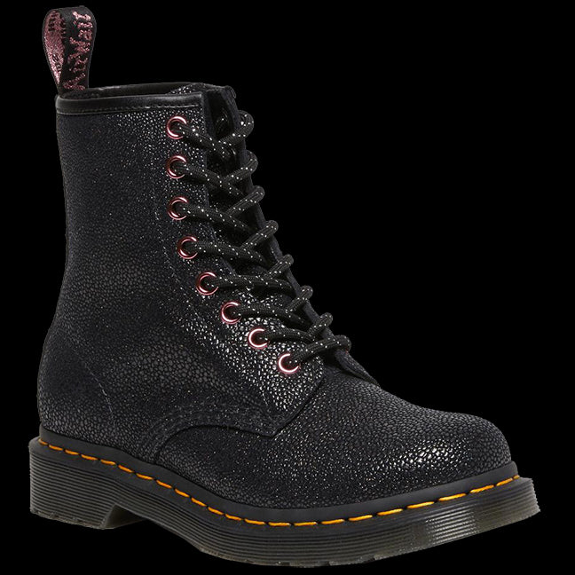 Dr Martens - 1460 Black Bejewelled Leather Boots