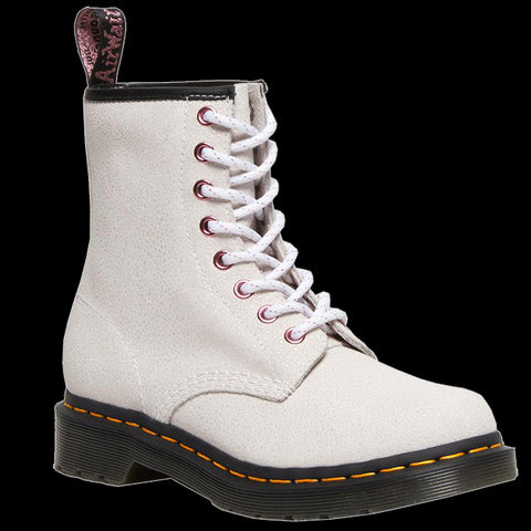 Dr Martens - 1460 White Bejewelled Leather Boots
