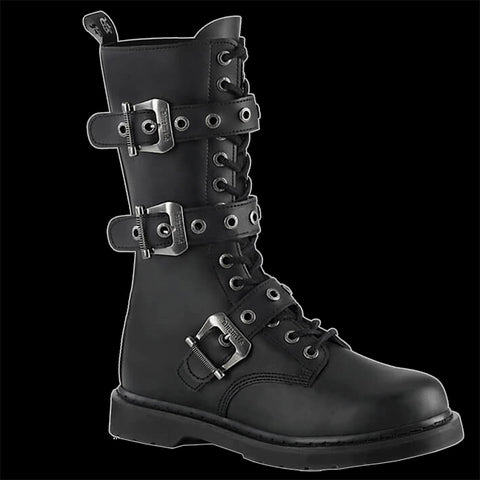 Demonia - BOLT-330 Unisex Combat Boots : Vegan