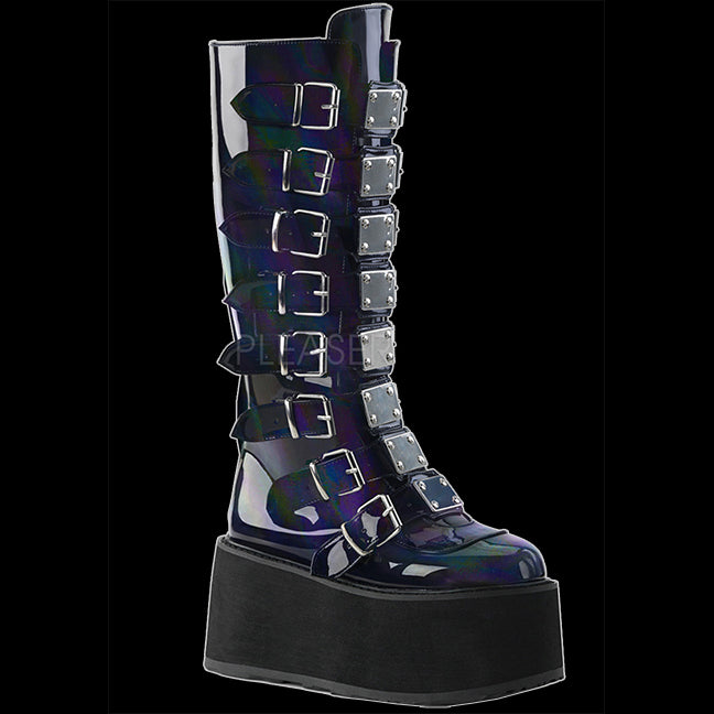 Demonia - DAMNED-318 Black Holographic