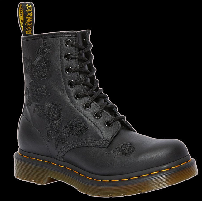 Mono Black Doc Marten Vonda Boots Leather Doc Martens Mono 1460