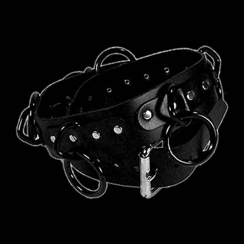 Funk Plus - Large Black Ring Belt