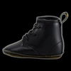 Dr Martens - Newborn Black Leather Crib Shoe