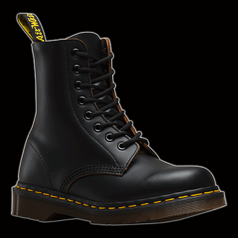 Dr Martens - 8 Eyelet Vintage Black Boot