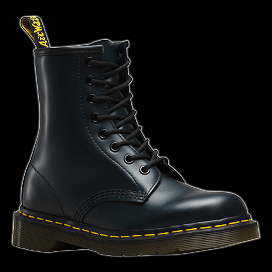 Dr Martens 8 Eyelet Navy Blue Boot