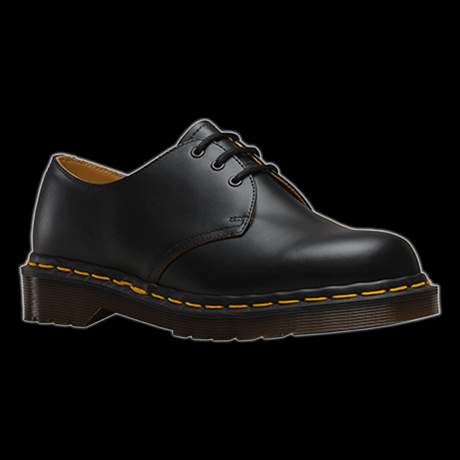 Dr Martens - 3 Eyelet Vintage Black Shoe