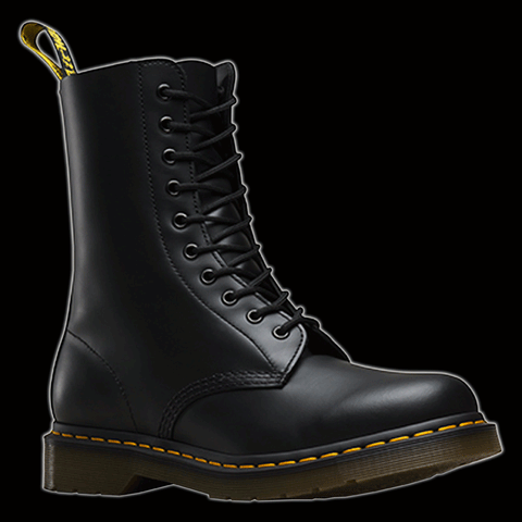 Dr Martens - 10 Eyelet Black Boot