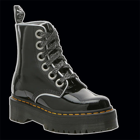 Dr Martens - 6 Eyelet Molly Patent Leather Boot