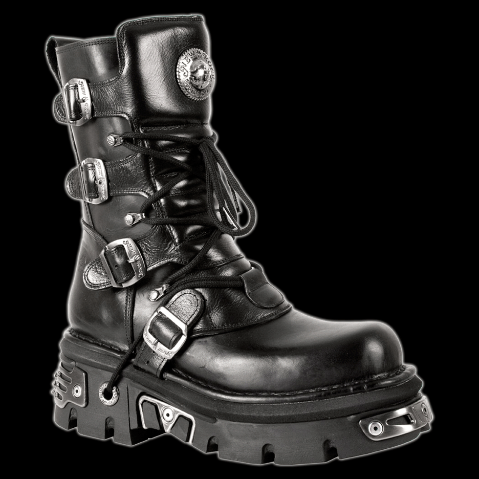 New Rock - Quake 4 Buckle Boot