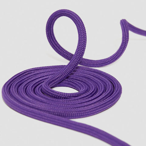 8-10 Eyelet Purple Round Laces (140 cm / 55 in)