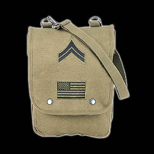 ROTHCO - MAP CASE BAG W/ PATCHES