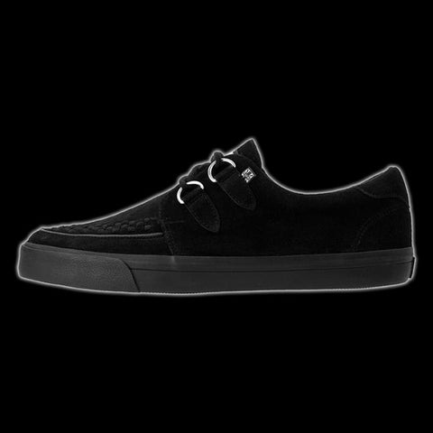 TUK - Black Suede D-Ring VLK Creeper Sneaker Shoe