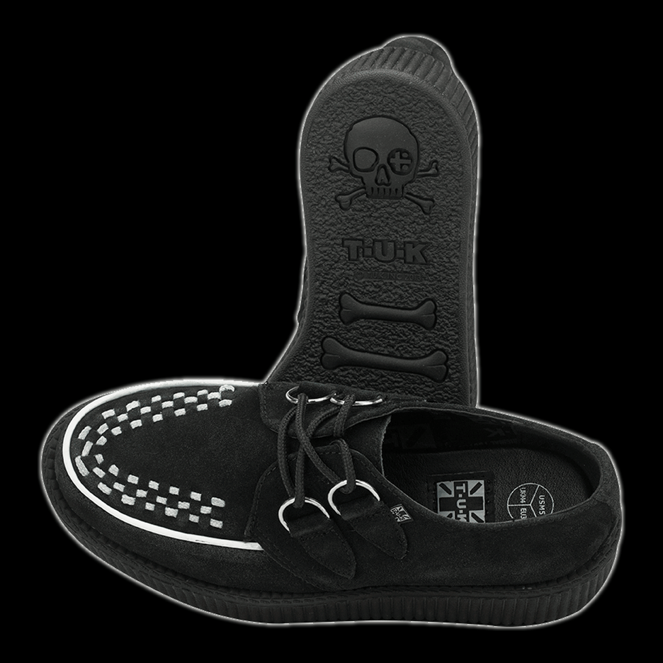 TUK Two Tone Suede Mondo Creeper Shoe at FashioNation Vixens and Angels