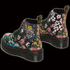 DR. MARTENS Sinclair Floral Mashup Womens Platform Boots
